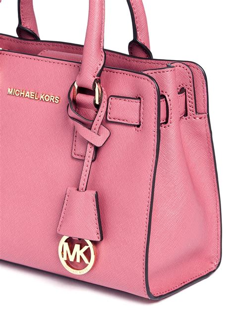 michael kors ellis satchel pink|Michael Kors pink suitcase.